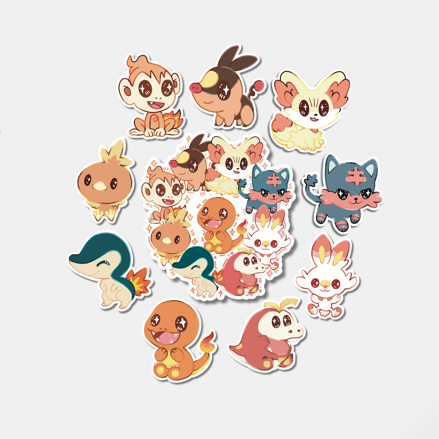 Fire Starters - stickers