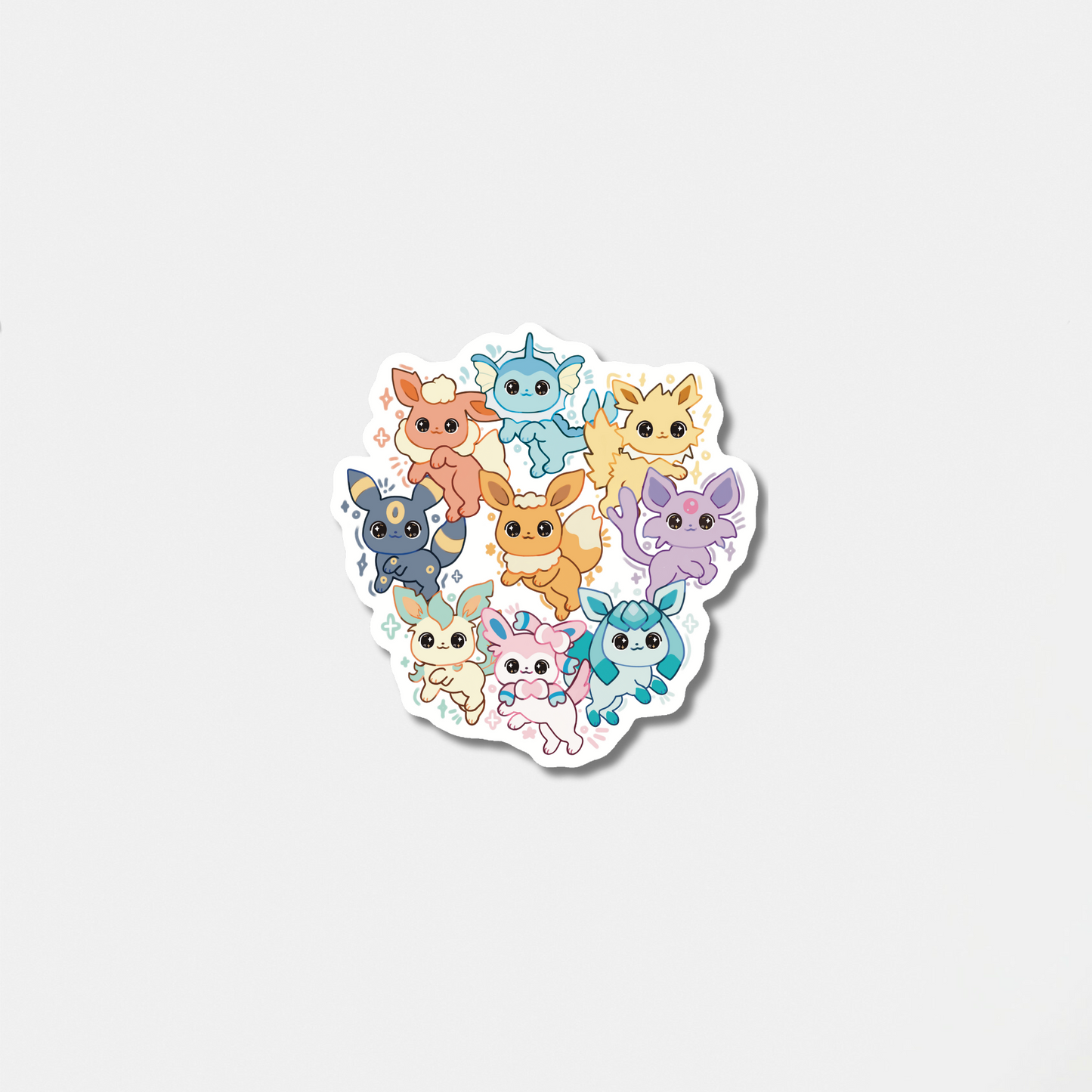 Eeveelutions - Stickers