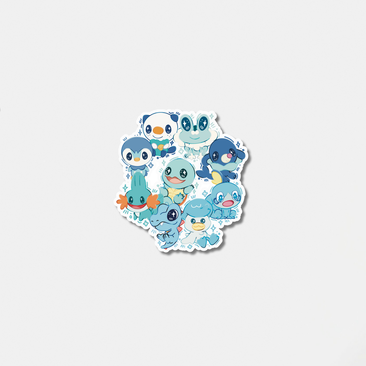 Water Starters - Stickers