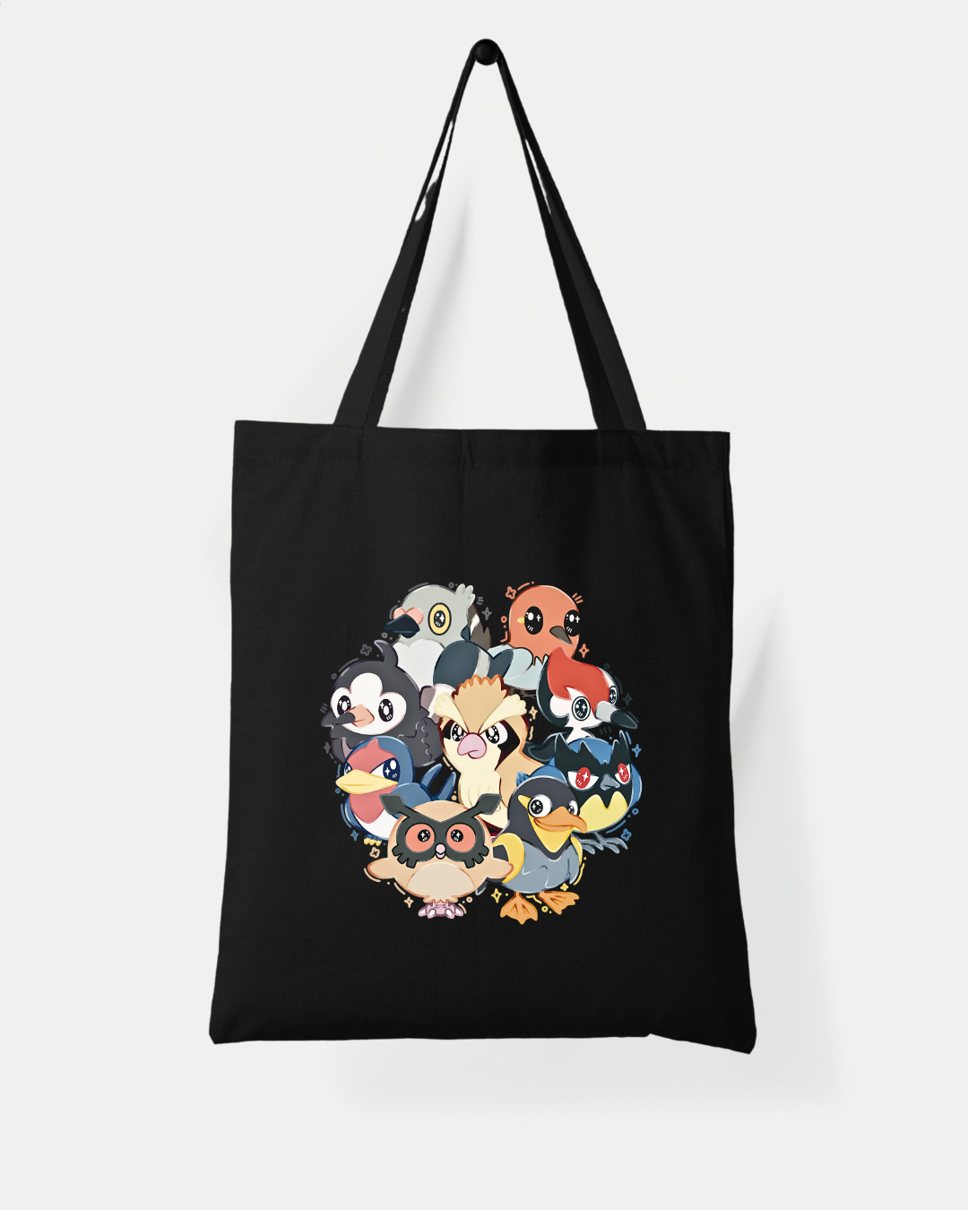 Regional Birds - Black • [TOTE BAG]