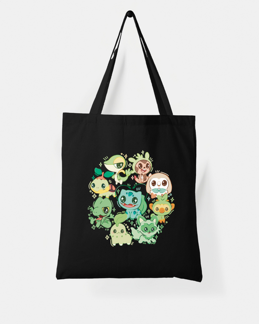 Starters - Grass Black • [TOTE BAG]