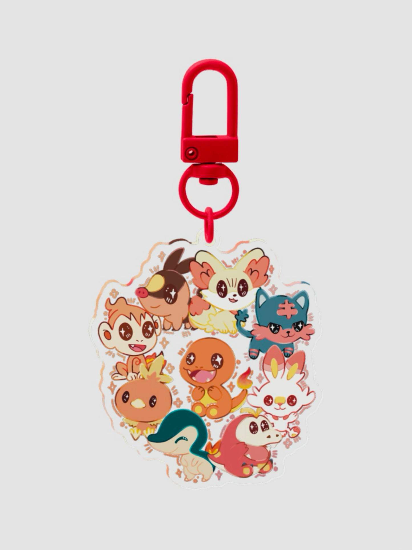 Starter Pokemon - Grass •  [Keychain]