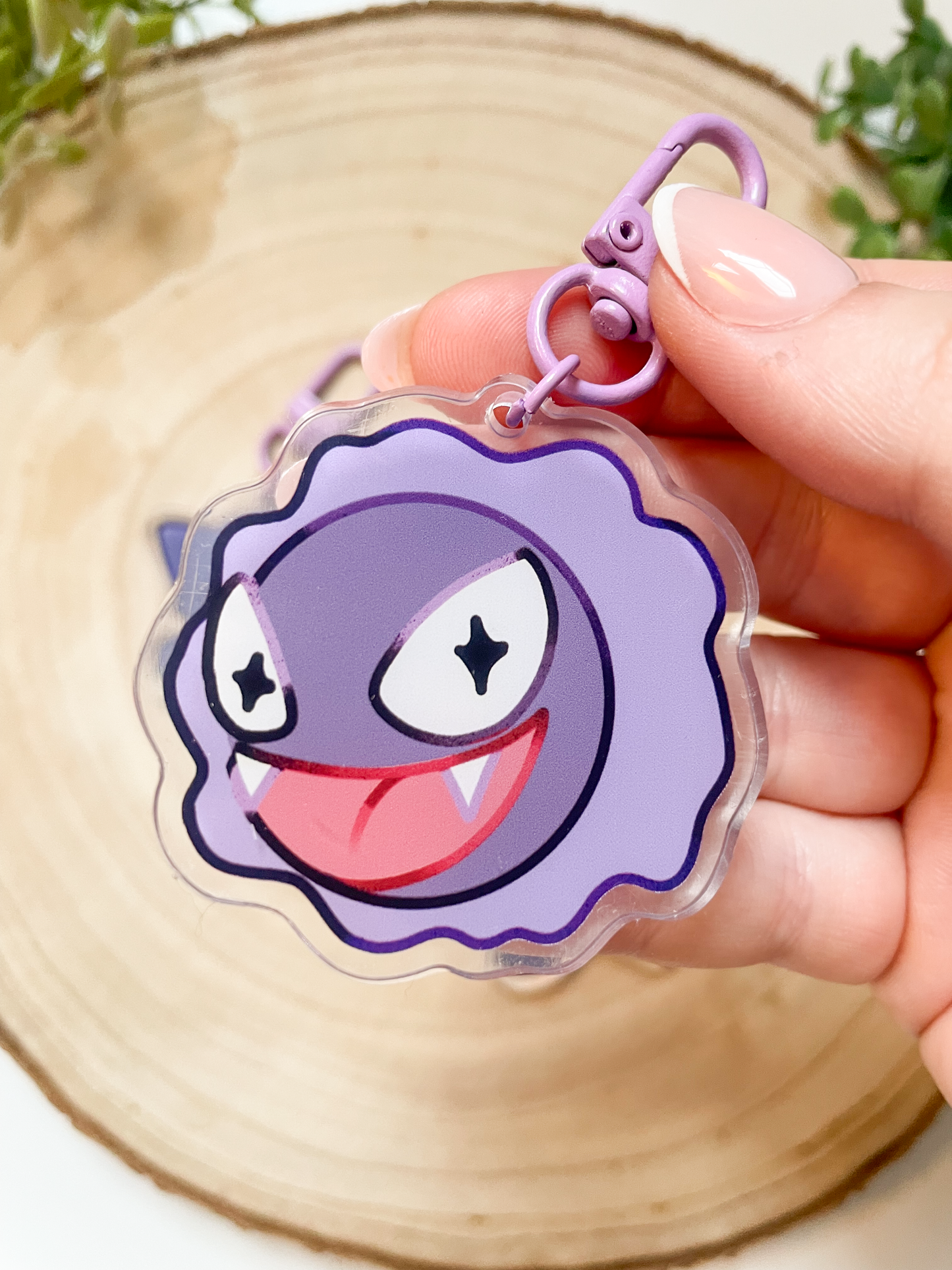 Gastly, Haunter & Gengar • [Keychain]