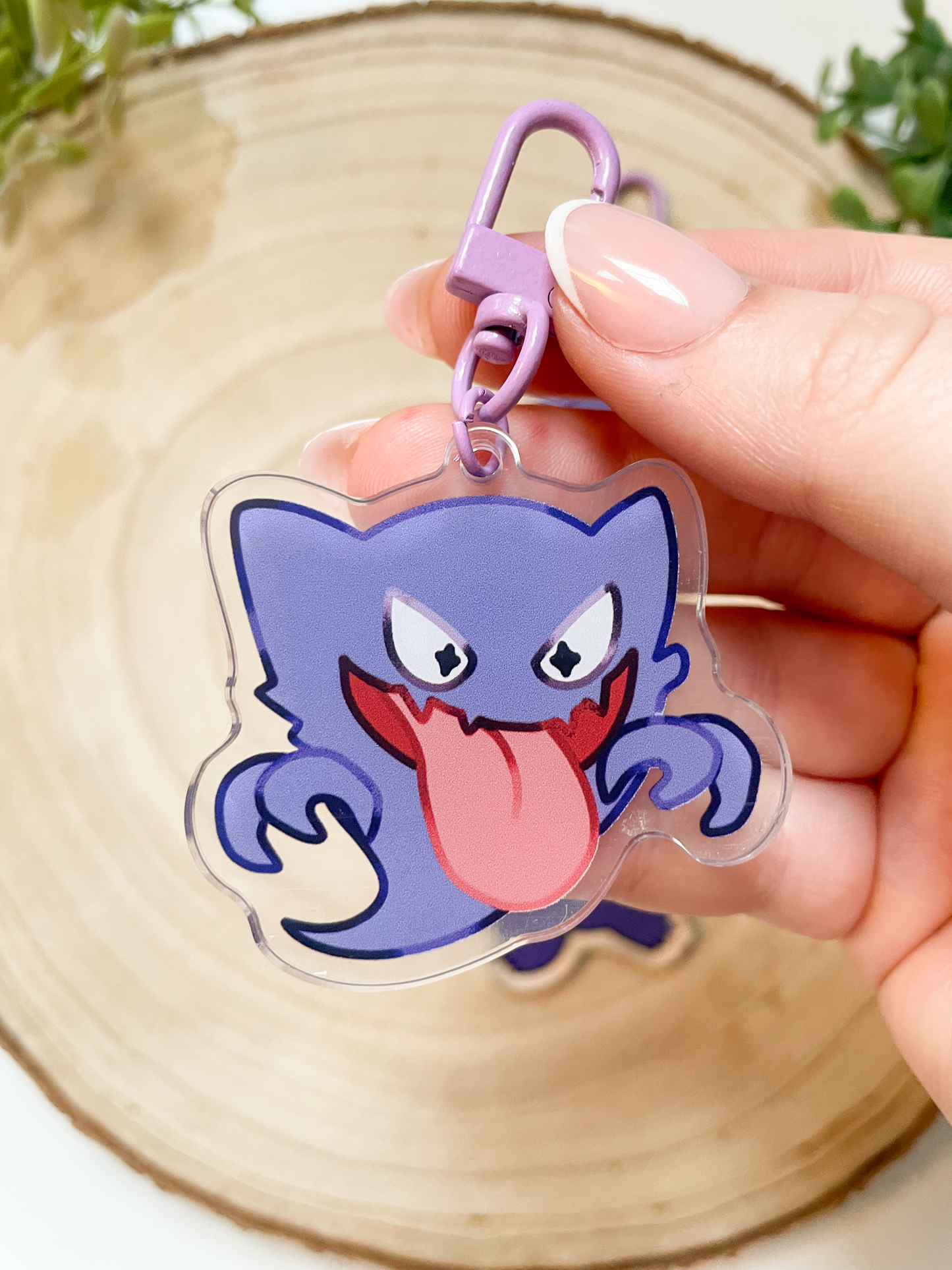 Gastly, Haunter & Gengar • [Keychain]