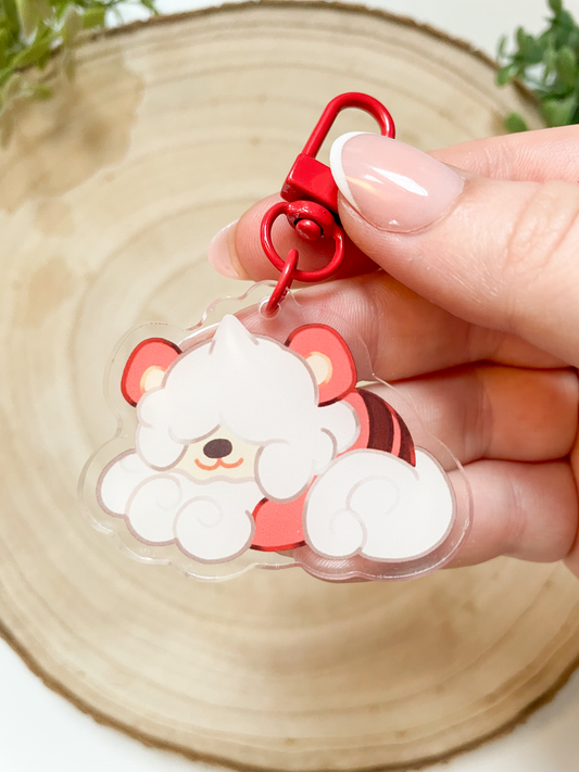 Hisuian Growlithe • [Keychain]