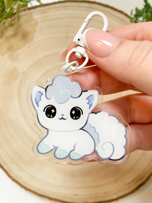 Alolan Vulpix • [Keychain]