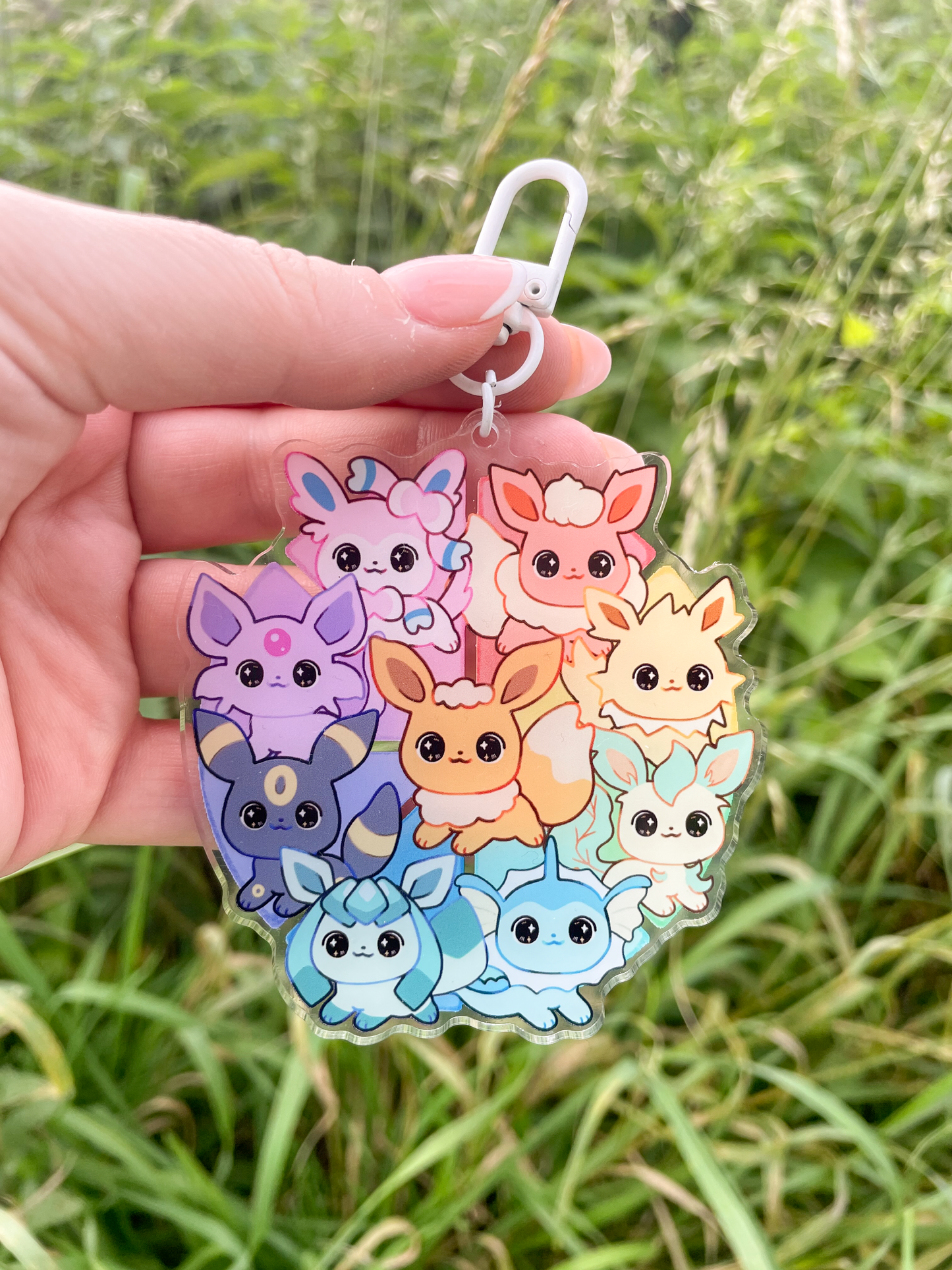 Colour Wheel Eeveelution •  [Keychain]