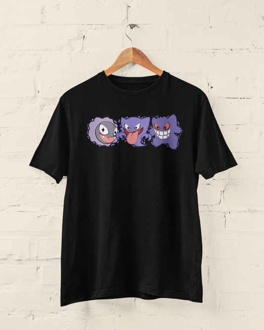 Gengar, Haunter and Gastly •  [Tshirt]