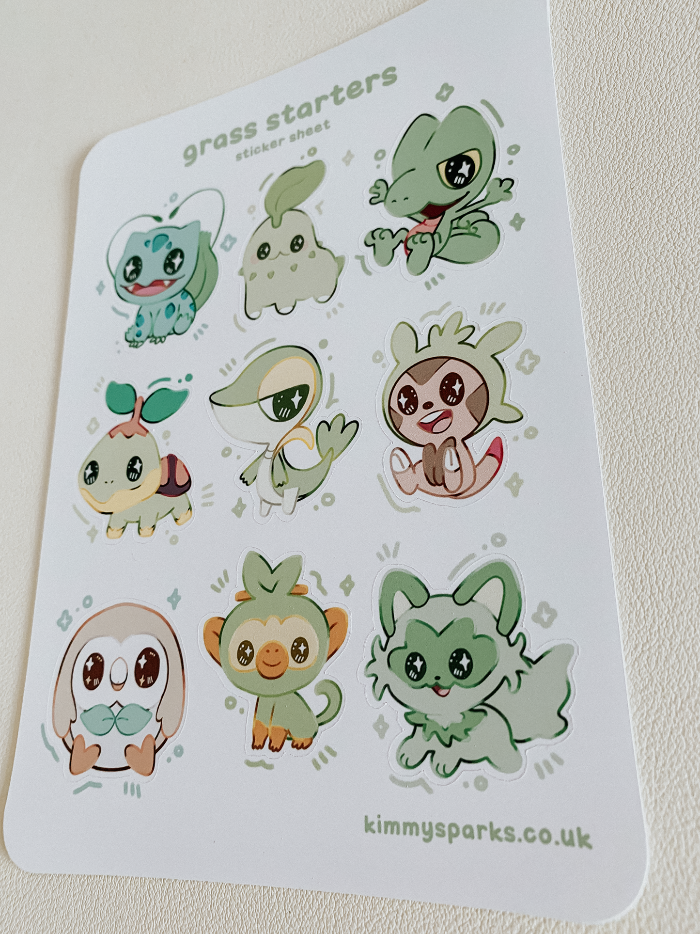 Grass Sticker Sheet